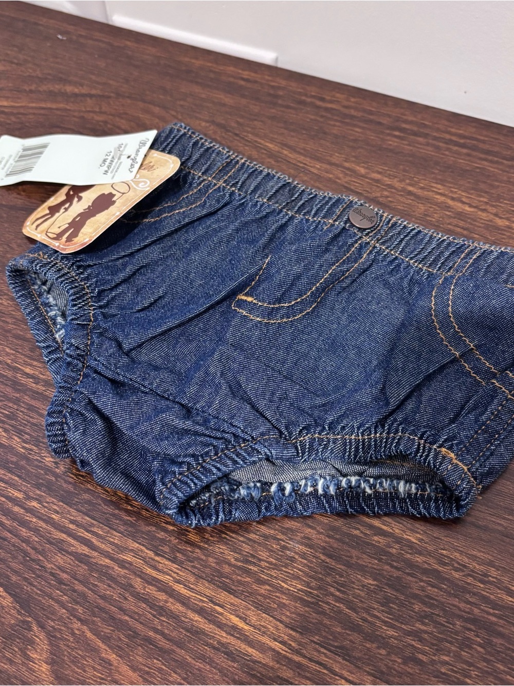 Denim Wrangler Baby Diaper Cover